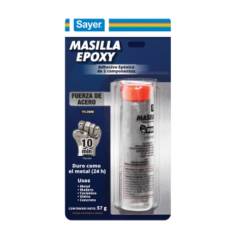 SAYER MASILLA EPOXY FUERZA DE ACERO