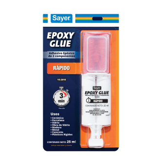 SAYER EPOXY GLUE CURADO RÁPIDO 